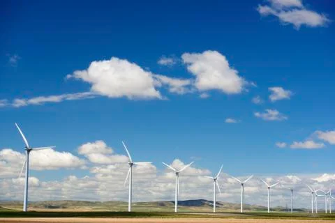 Wind energy Foto stock