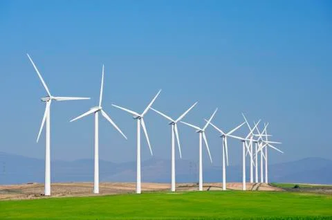 Wind energy Stock Photos