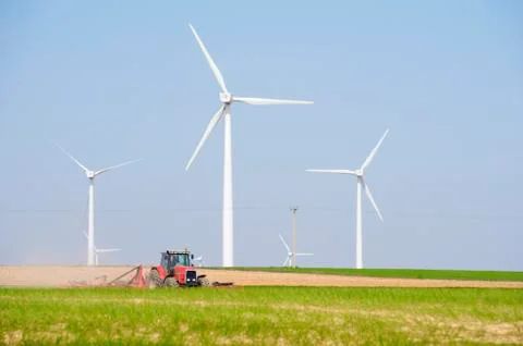 Wind energy Foto stock