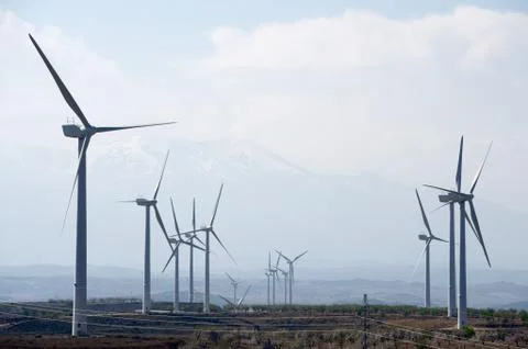 Wind energy Fotos de archivo
