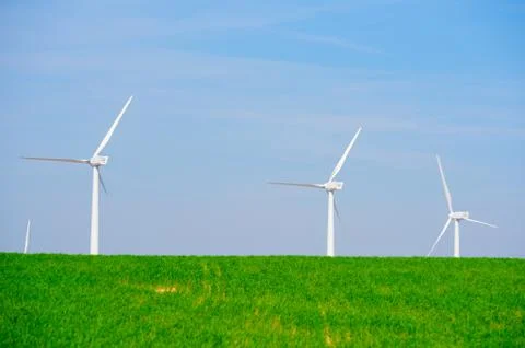 Wind energy 스톡 사진