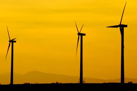 Wind energy Stock Photos