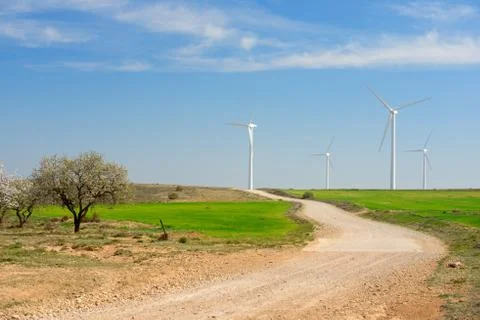 Wind energy Foto stock