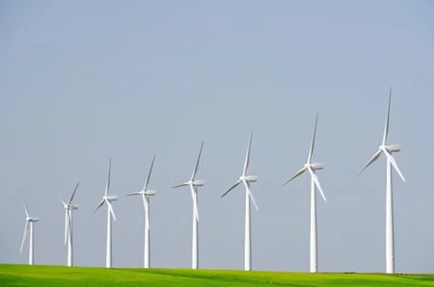Wind energy Stock Photos