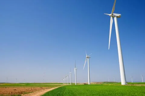 Wind energy Stock Photos
