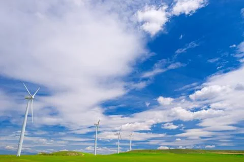 Wind energy Stock Photos