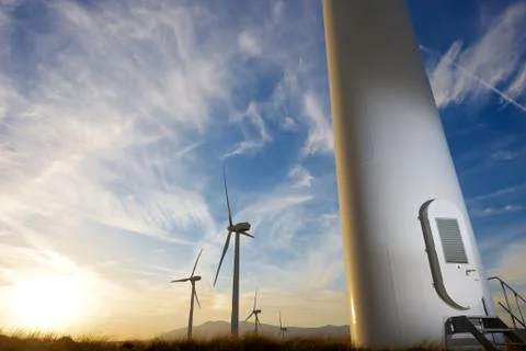 Wind energy 스톡 사진