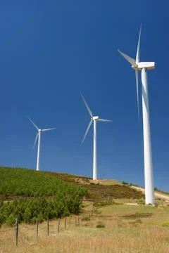 Wind energy Fotos de archivo