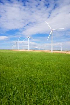 Wind energy Stock Photos