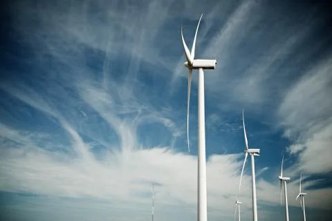 Wind energy Fotos de archivo