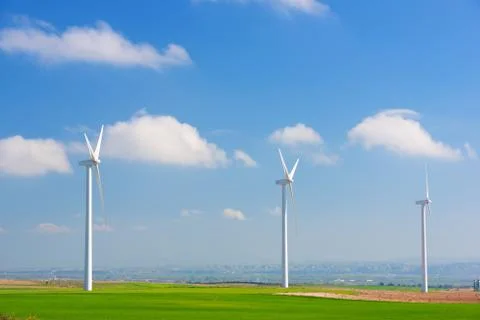 Wind energy Stock Photos