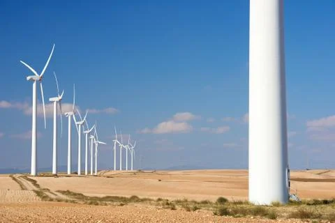 Wind energy Stock Photos