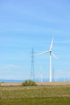 Wind energy Stock Photos