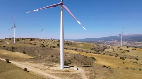 Wind Energy Roses Stock-Footage 333319626