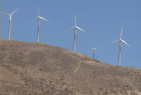Wind Energy Series Stock Footage 349832