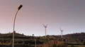 Wind energy turbines HD Footage