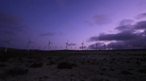 Wind energy / wind power / wind turbine Stock Footage 27303259