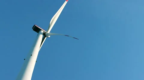 Wind Energy / Wind Power / Wind Turbine Stock Footage 64576980