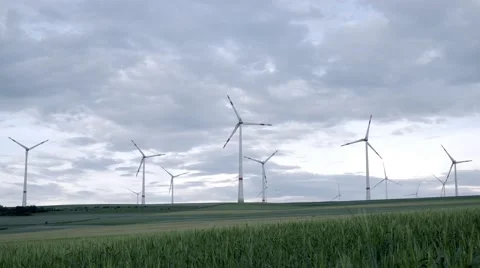 Wind Energy / Wind Power / Wind Turbine 스톡 동영상 64577155