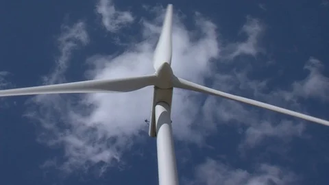 Wind Energy /WInd Power /Wind Turbine Timelapse Stock Footage 81004057