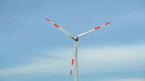Wind energy ,,wind power , wind turbine Video stock 85246570