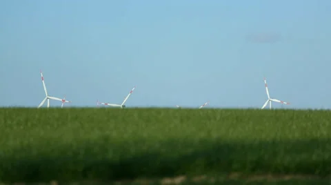 Wind Engine Video stock 34645077