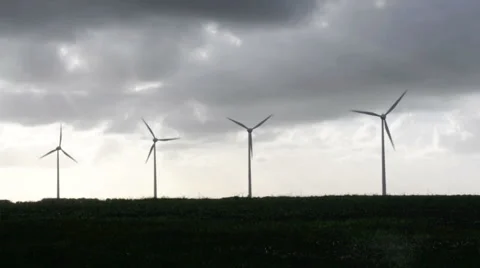 Wind engines Stock Footage 976192