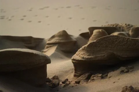Wind Erosion Foto stock