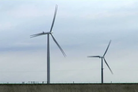 Wind farm 08 Stock Footage 496596