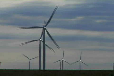 Wind farm 09 Stock Footage 496604