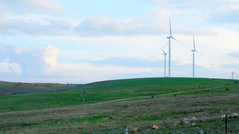Wind Farm, 2 of 5 Stockbeeldmateriaal 76259497