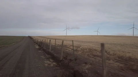 Wind Farm 26 Stock Footage 118491244