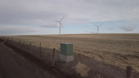 Wind Farm 28 Stock Footage 118491249