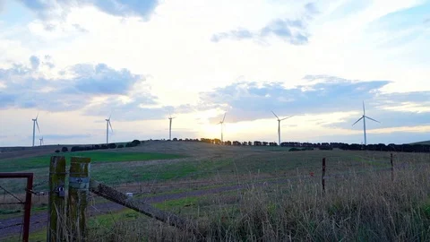 Wind Farm, 3 of 5 Stockbeeldmateriaal 76259420