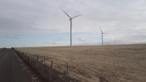 Wind Farm 32 Stock Footage 118491283