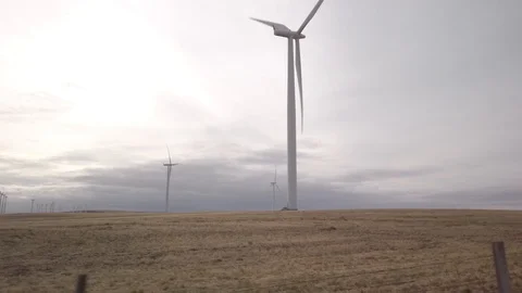 Wind Farm 33 Stock Footage 118491284