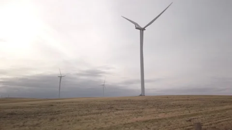 Wind Farm 34 Stock Footage 118491288