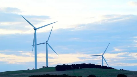 Wind Farm, 4 of 5 Stockbeeldmateriaal 76259413