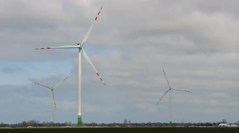 Wind Farm 5 Stock Footage 49263414
