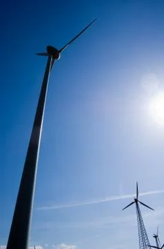 Wind farm 7 Stock Photos