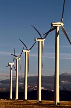 Wind Farm Canada Stock Photos