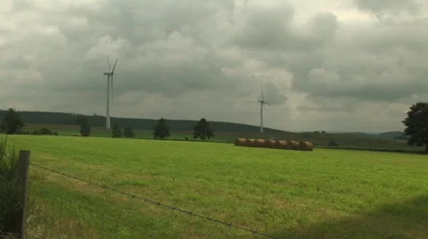 Wind farm 動画素材 114263
