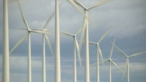 Wind farm Stock-Footage 555323