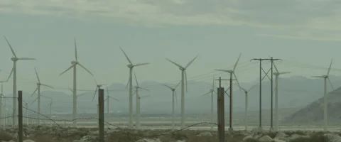 Wind Farm Stock Footage 44265529