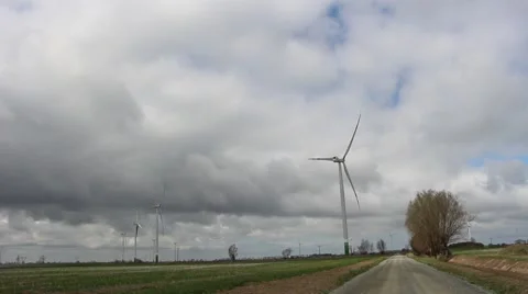 Wind Farm Vídeo Stock 49266031