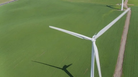 Wind Farm Stock Footage 87775683