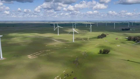 Wind Farm Stock Footage 87816364