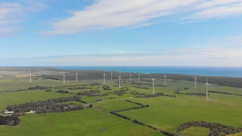 Wind Farm Stock-Footage 113464595