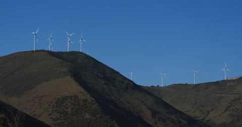 Wind farm Stockbeeldmateriaal 150965752