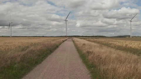 Wind Farm Stock Footage 151743405